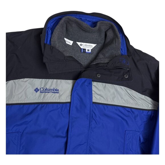 COLUMBIA BUGABOO 2-in-1 Core Interchange Waterproof Ski Snowboard Jacket Mens L - Picture 3 of 8